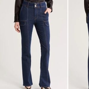 Charles High waist pocket Flare jeans, Derek Lam 10 Crosby